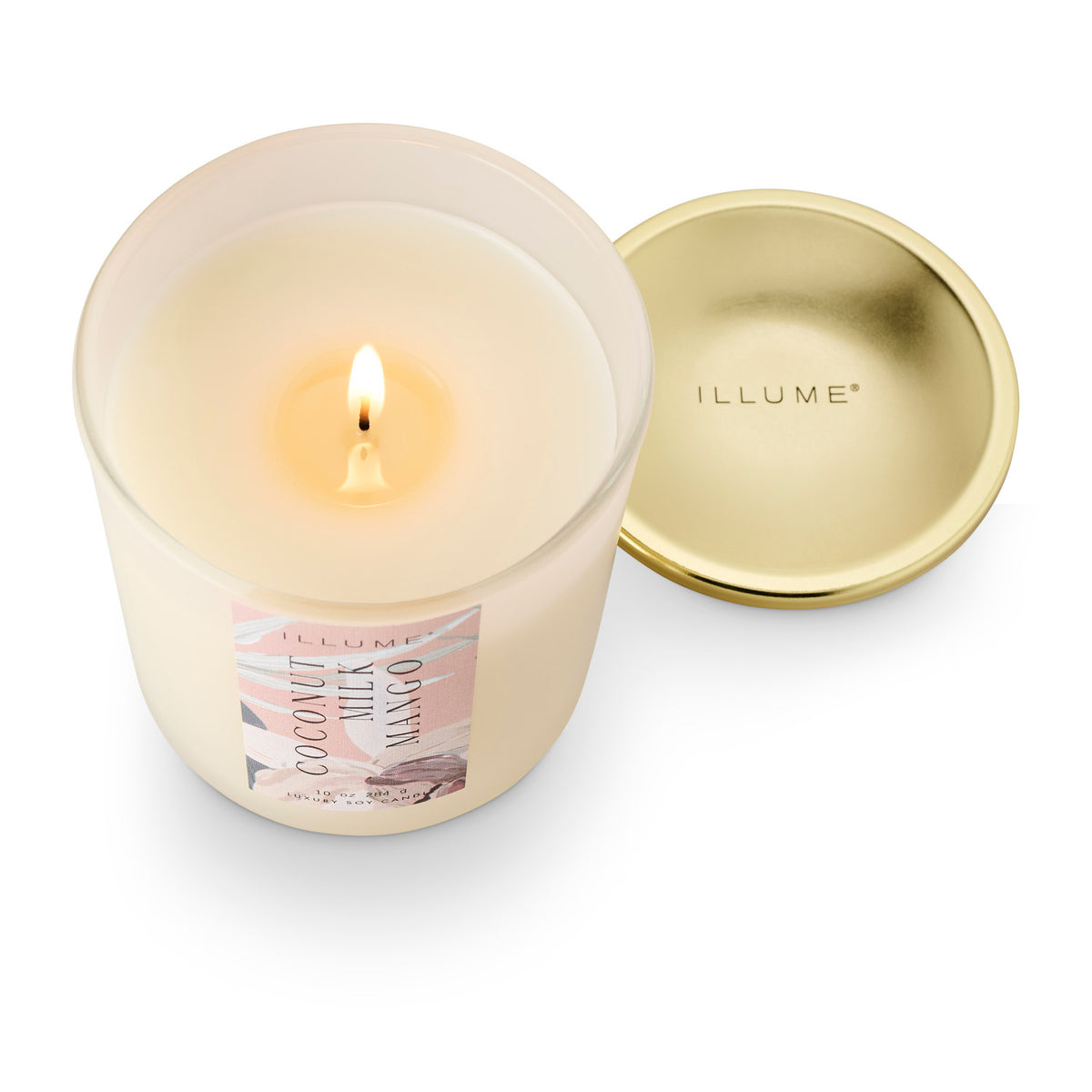 Coconut Milk Mango Signature Glass Illume candle