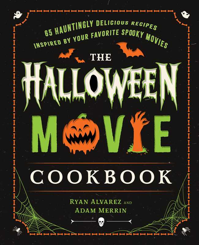 Halloween Movie Cookbook by Ryan Alvarez