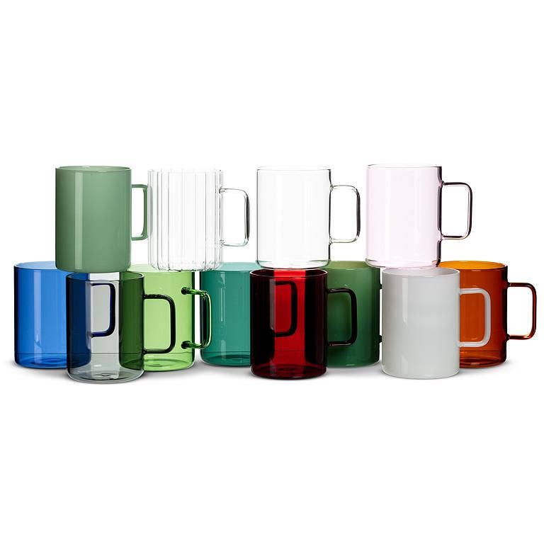 Straight Sided Modern Mug-4"H(16oz) - Abbott -