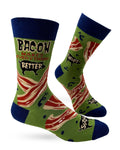 Bacon Makes Everything Better Men's Socks