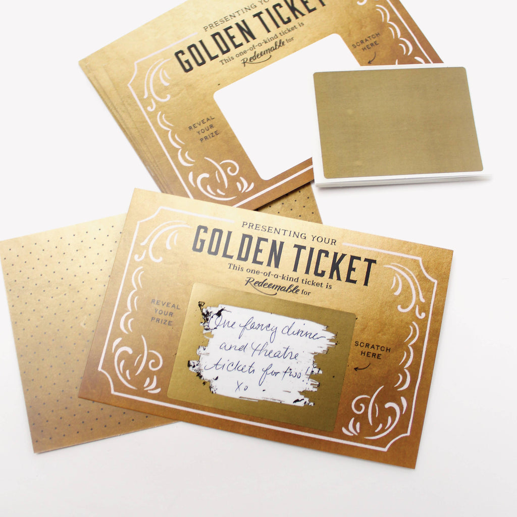 Golden Tickets - Box of 12