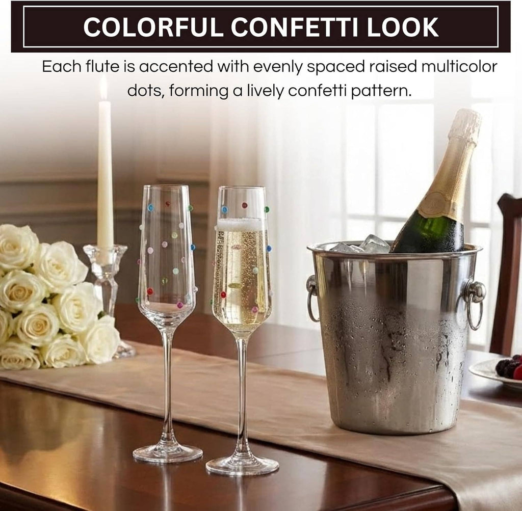 Confetti Champagne Flute
