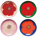 Poppy Appetizer Plates Assorted