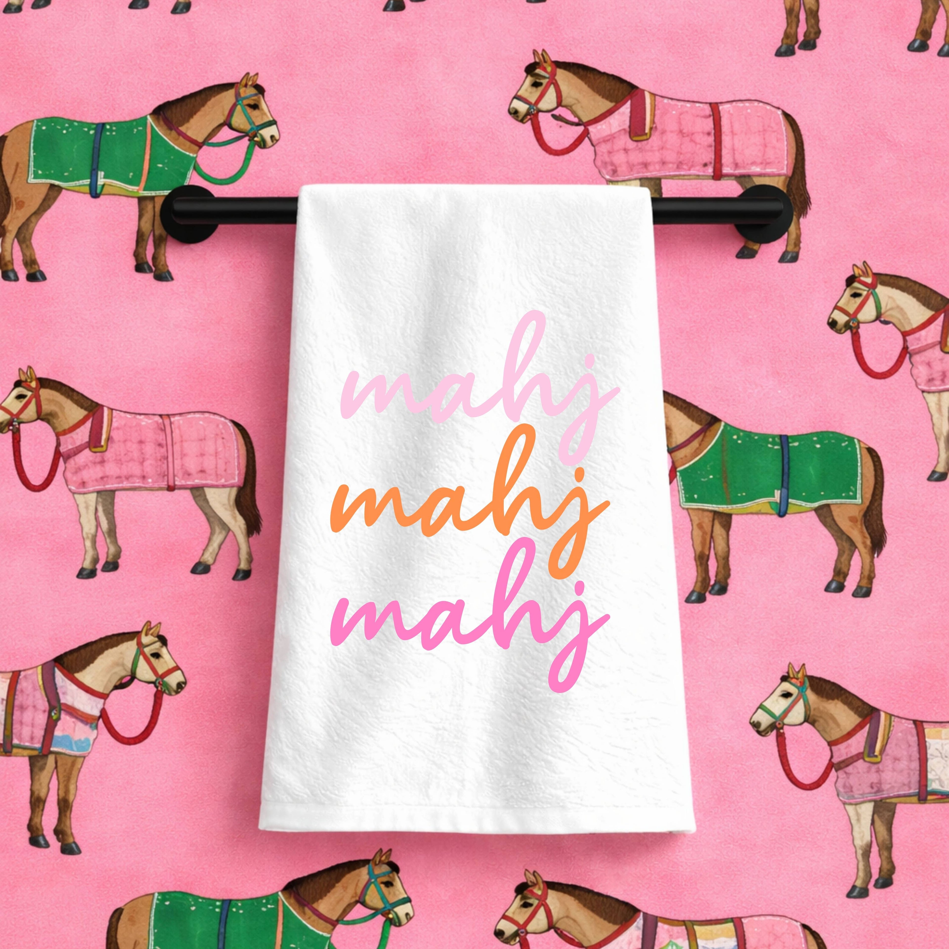 Mahj Mahj Mahj towel