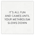 Fun and Games - Face to Face Paper Cocktail Napkins -