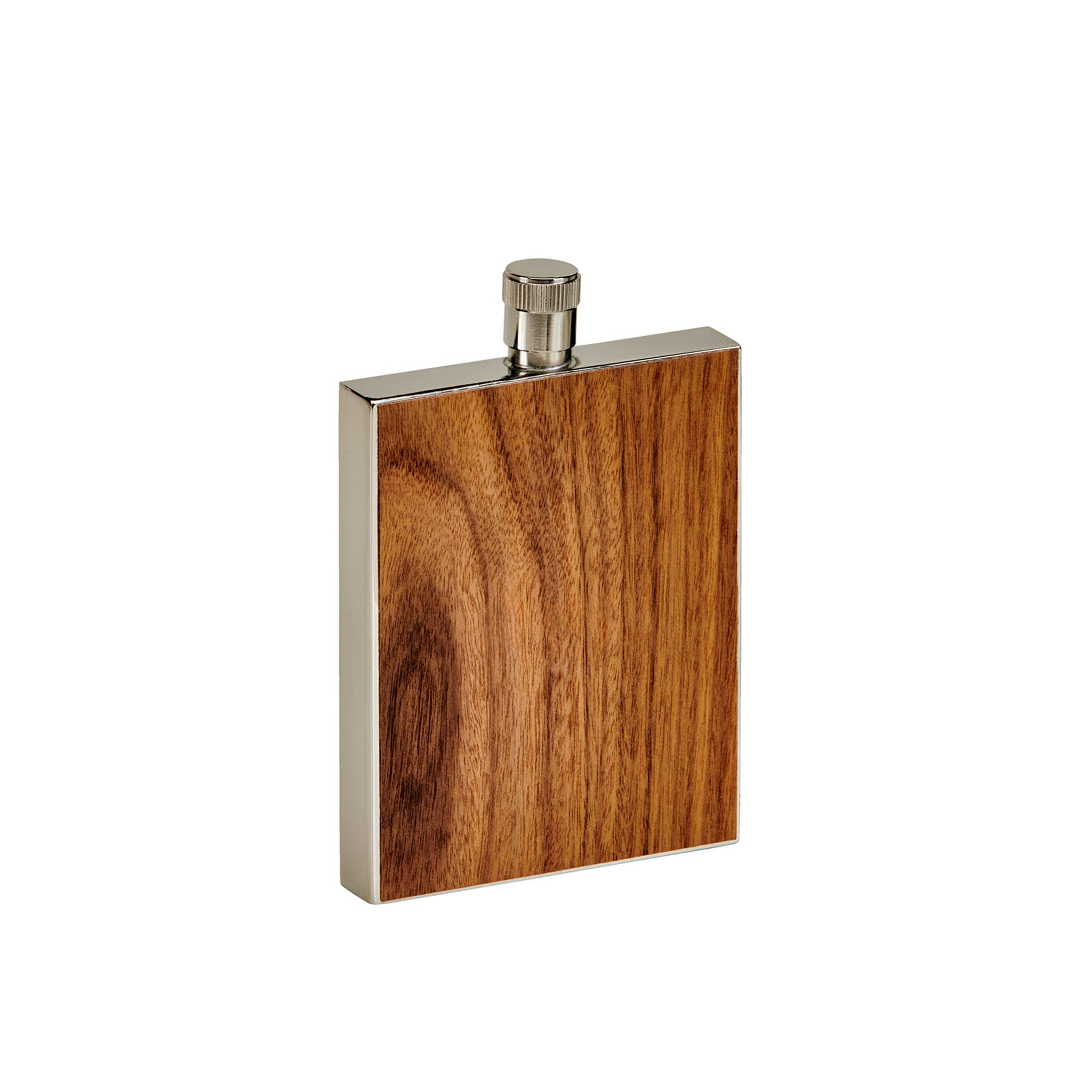 Creative Gifts International Inc. - Wood Grain Flask - 3 Oz