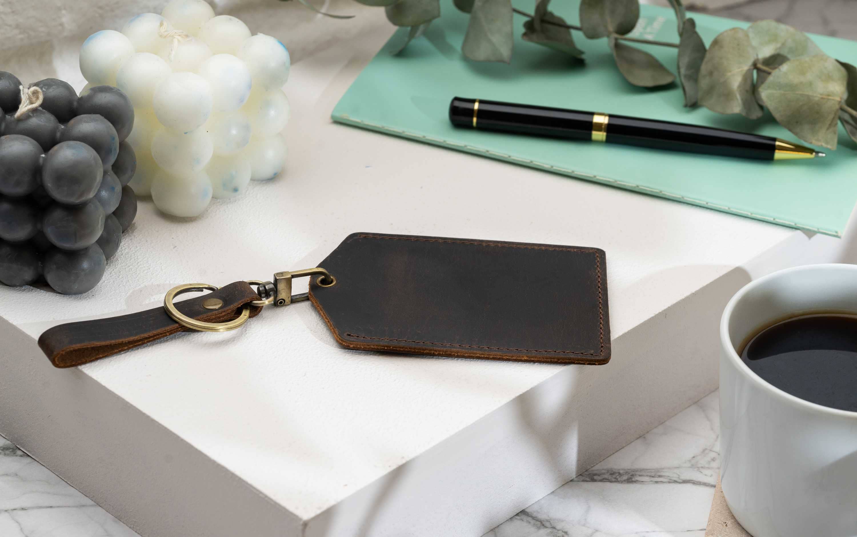 Genuine Leather luggage tags