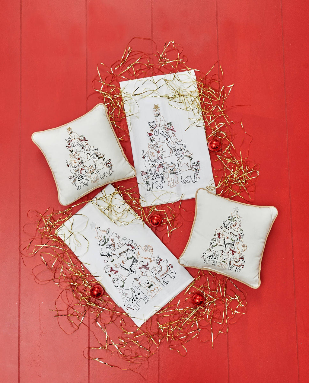 C&F Home - Christmas Cat Tree Kitchen Towel