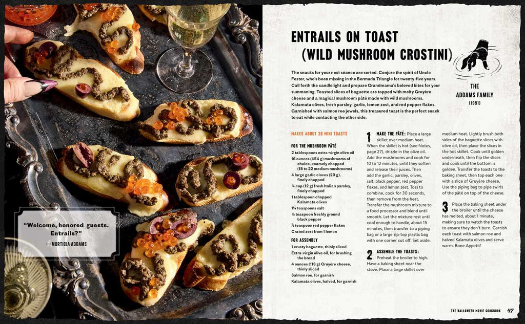 Halloween Movie Cookbook by Ryan Alvarez