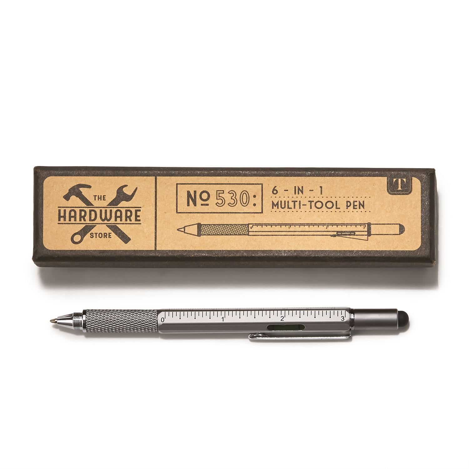 6-In-1 Multi Tool Pen in Gift Box