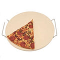 Round Pizza Stone With Rack, 15"
