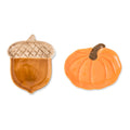 Pumpkin and Acorn Spoon Rests
