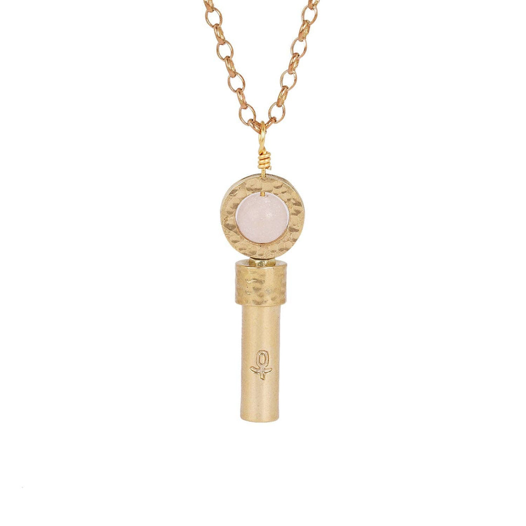 Rose Quartz Intention Necklace-Wishbeads