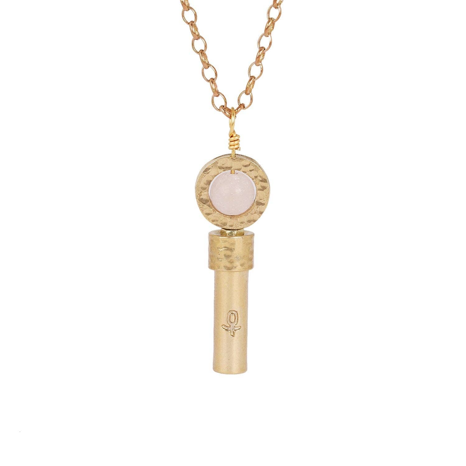 Rose Quartz Intention Necklace-Wishbeads