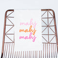 Mahj Mahj Mahj towel