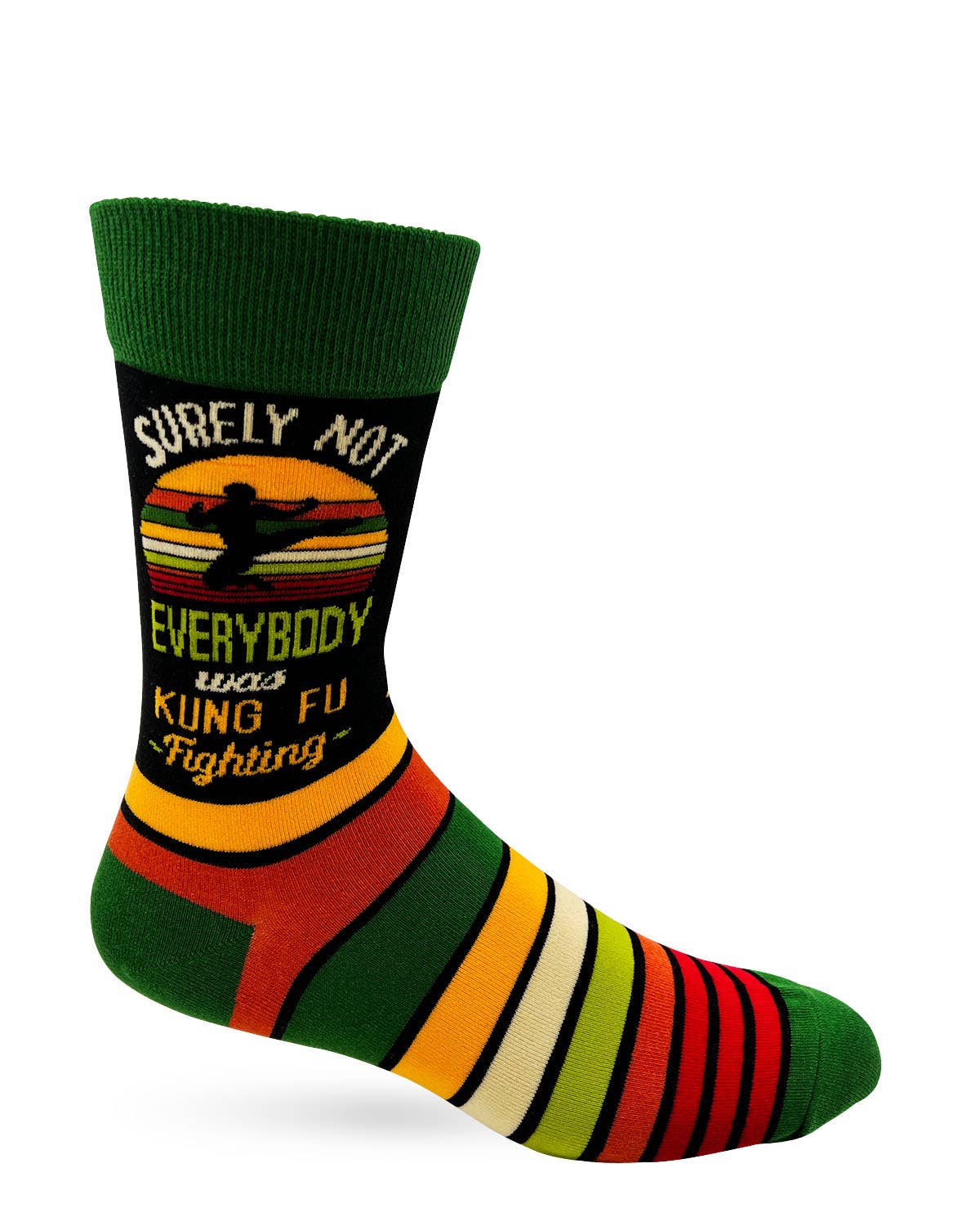 Surely Not Everybody Was Kung Fu Fighting Men's Socks