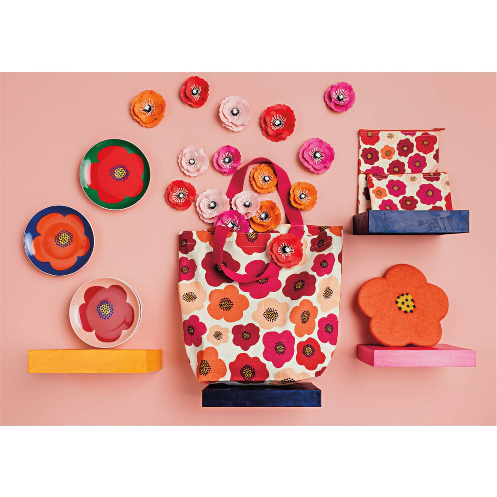 Poppy Appetizer Plates Assorted