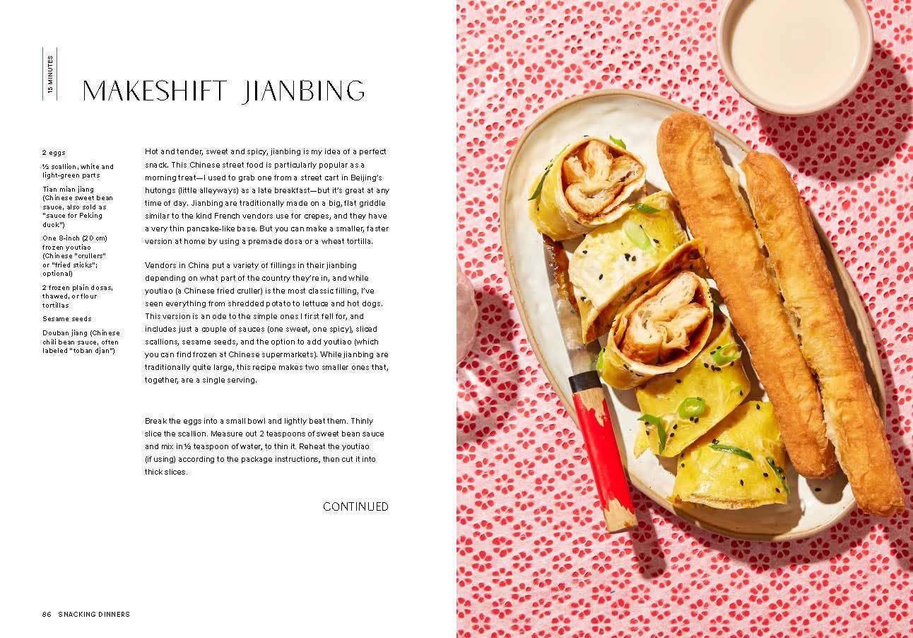 "Snacking Dinners" - Chronicle Books