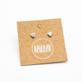Sterling Silver Teeny Tiny Heart Stud