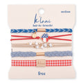 "Free" Patriotic Hair Tie Bracelets-K'lani hair tie bracelets