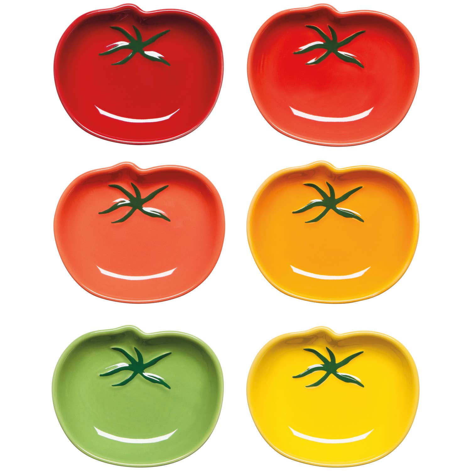 Heirloom Tomatoes Pinch Bowls- 6 Assorted Colors