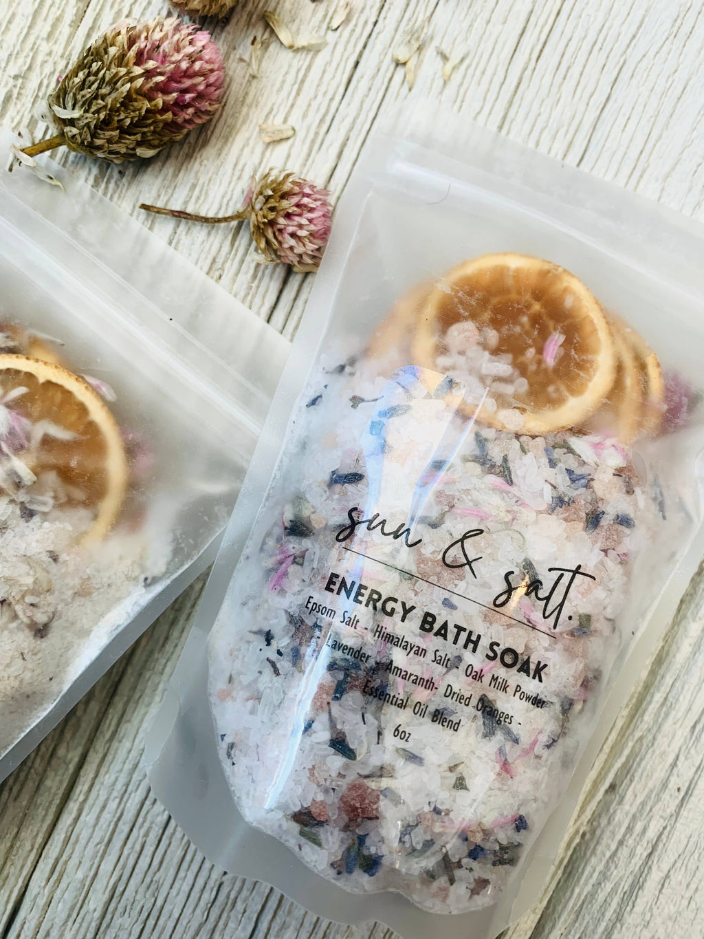 Energy Bath Soak - Bath Salts - Mother's Day Gift -Lux&Lou -