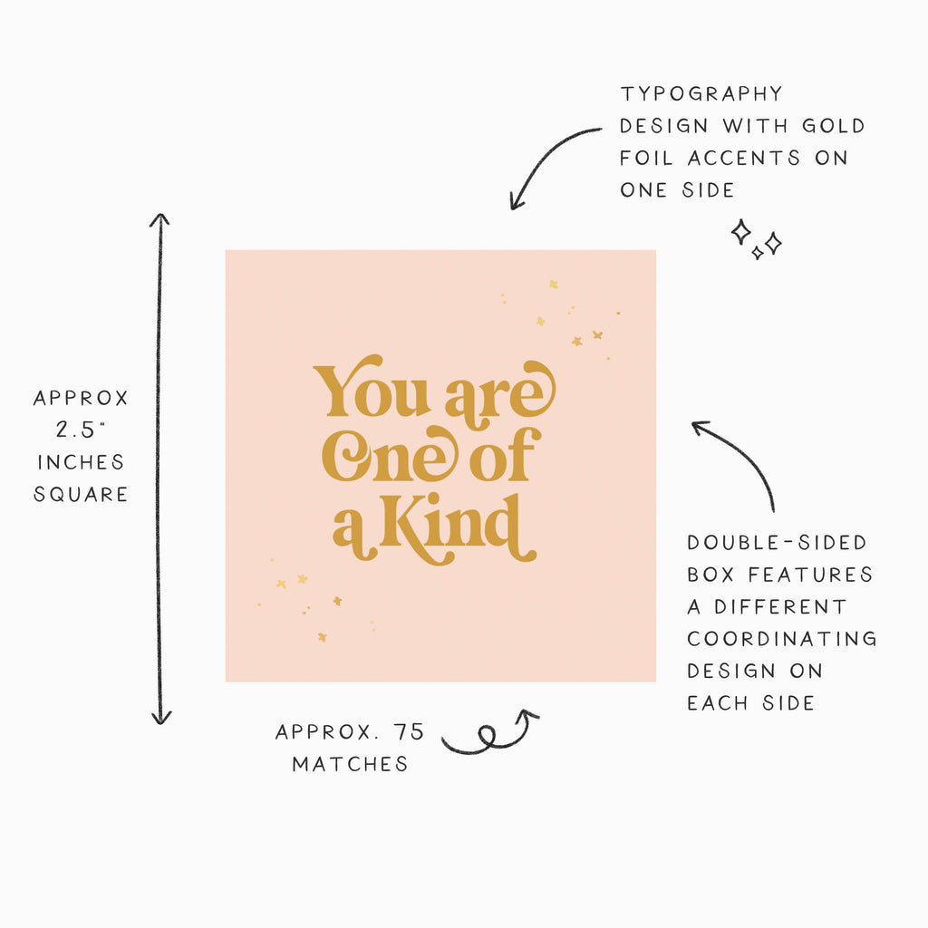 Live Your Life & One of a Kind Decorative Matchbox