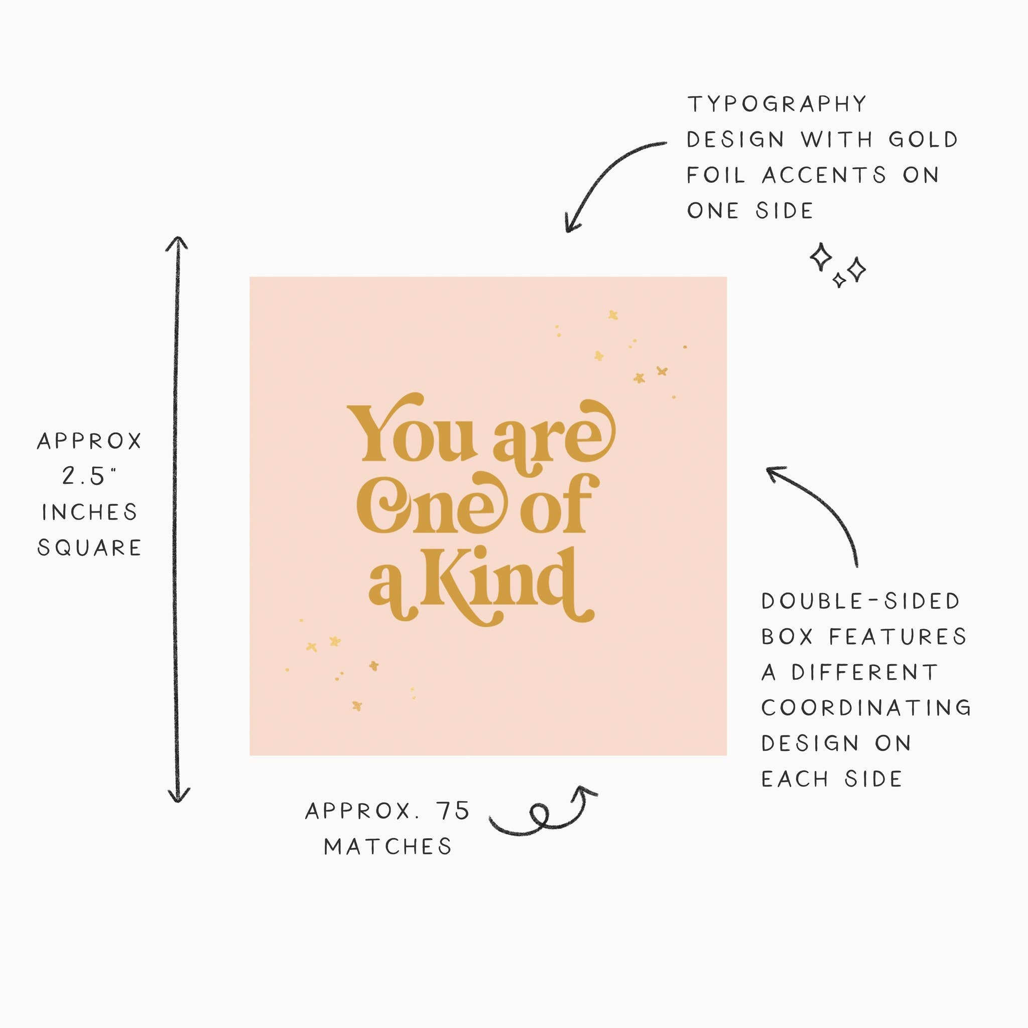 Live Your Life & One of a Kind Decorative Matchbox