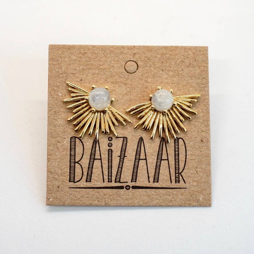 Baizaar - Stone Burst Stud - BS022