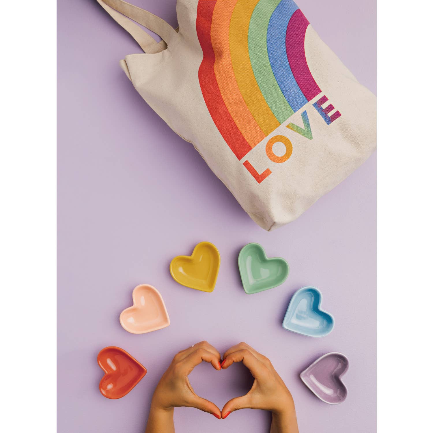 Heart Pinch Bowls