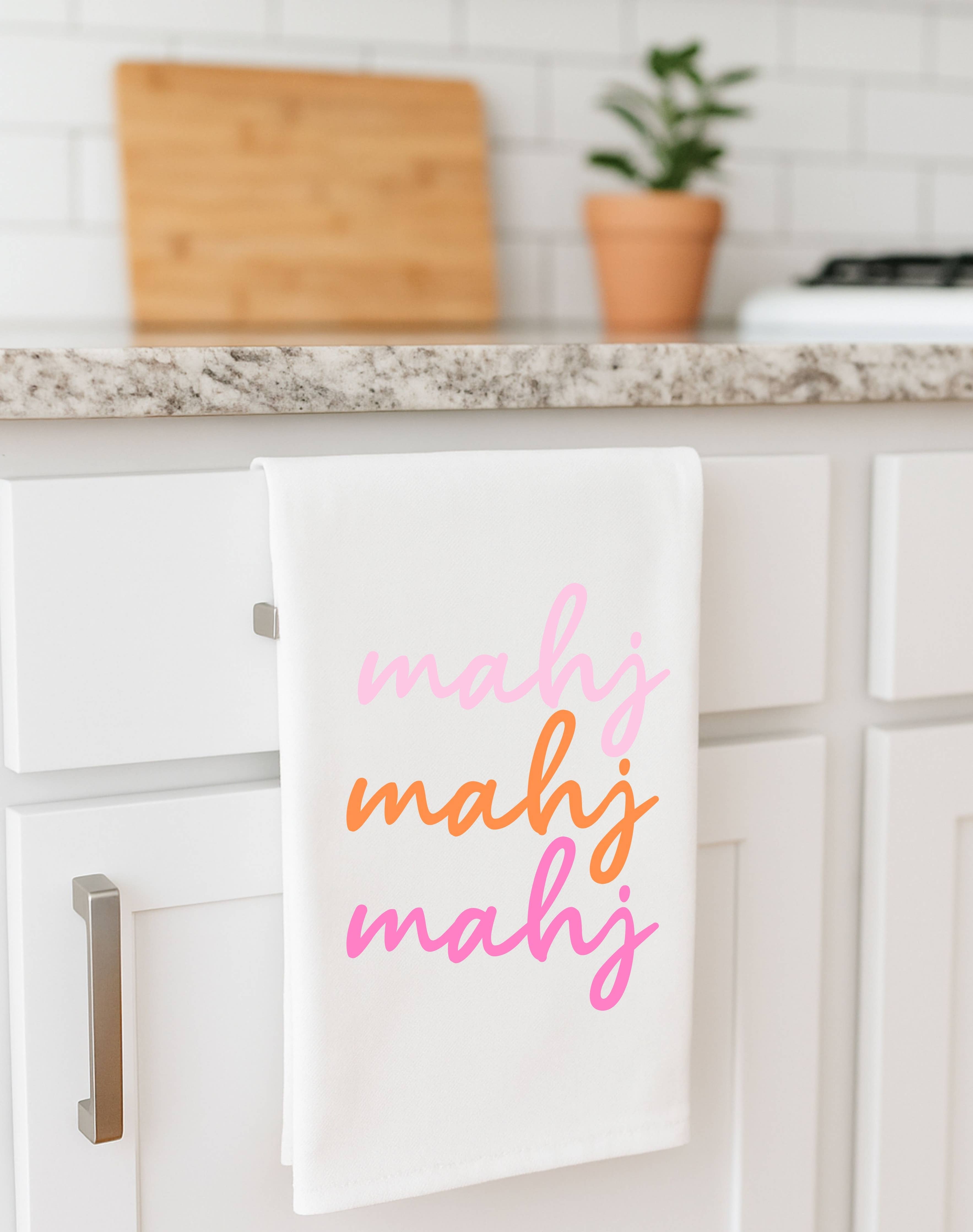 Mahj Mahj Mahj towel