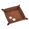 Snap Tray, Caramel 5" -Gift for Him | Valet Tray