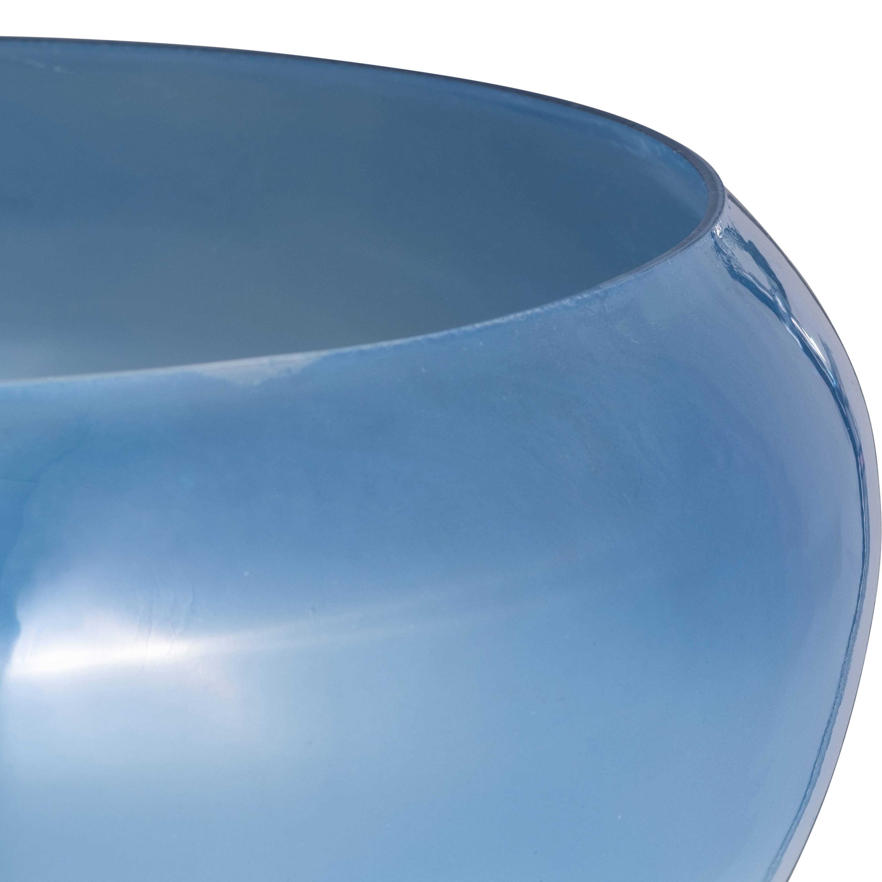 Decorative Bowls - Blue Glass Ombre, 10/14 in.
