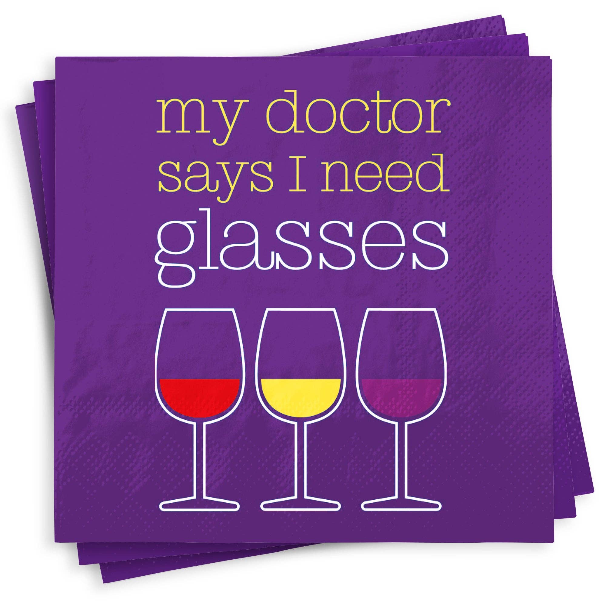 My Doctor Says...Funny Napkins
