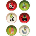 Danica Jubilee - Kitty Carol Christmas Pinch Bowls Set of 6