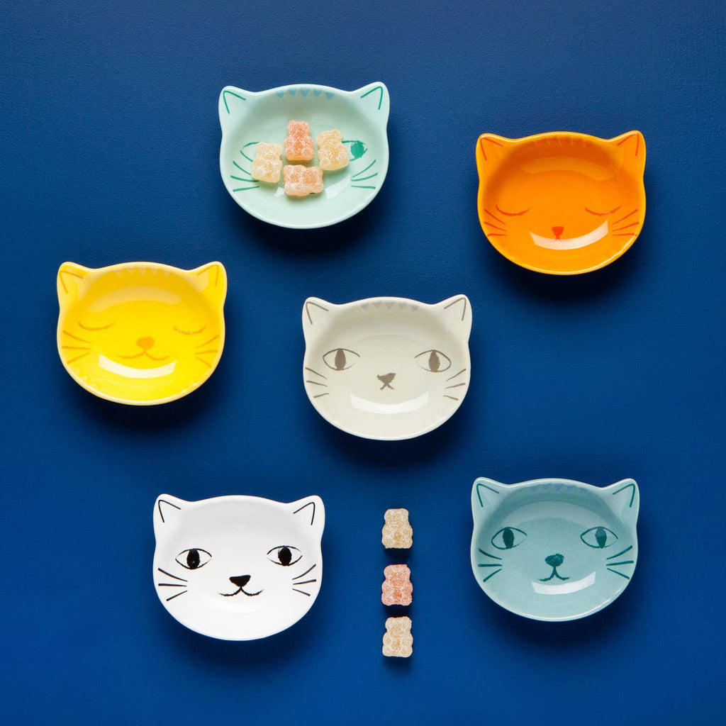 Purrfect Cat Shaped Pinch Bowls
