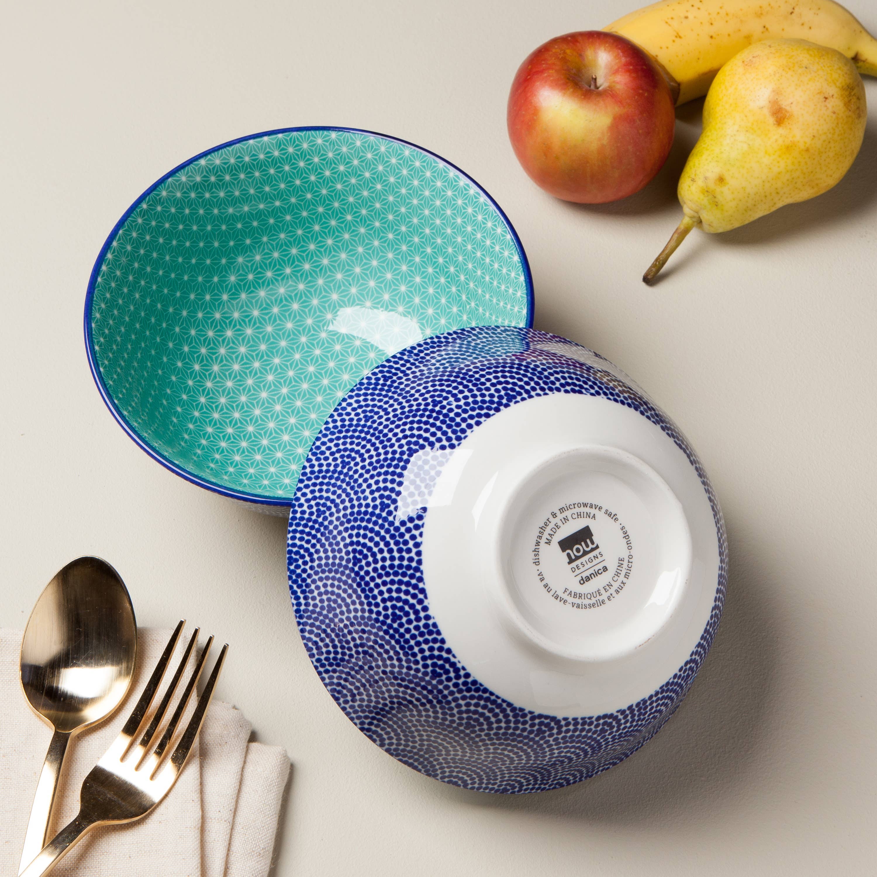 Blue Waves Bowl 6"