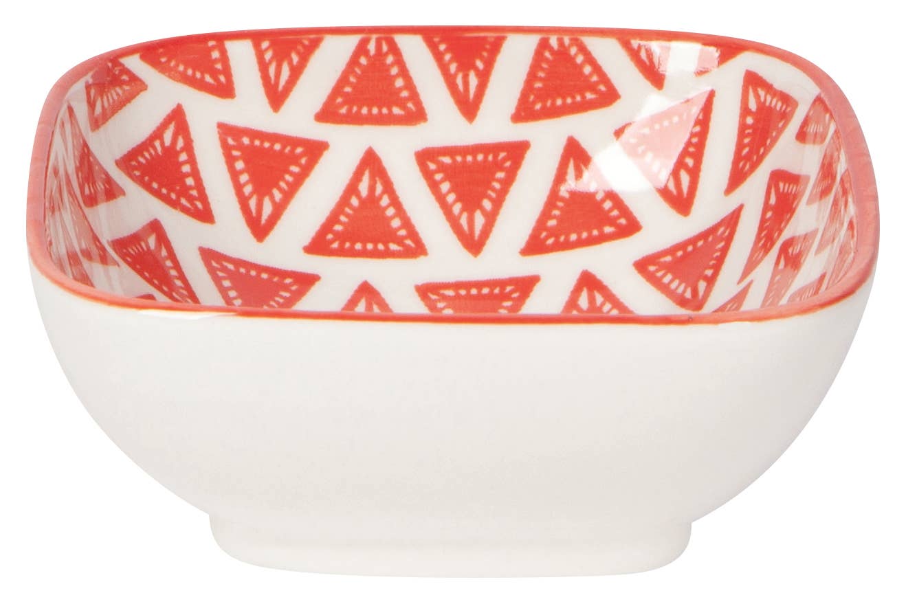 Mix and Prep Stamped Square Pinch Bowls