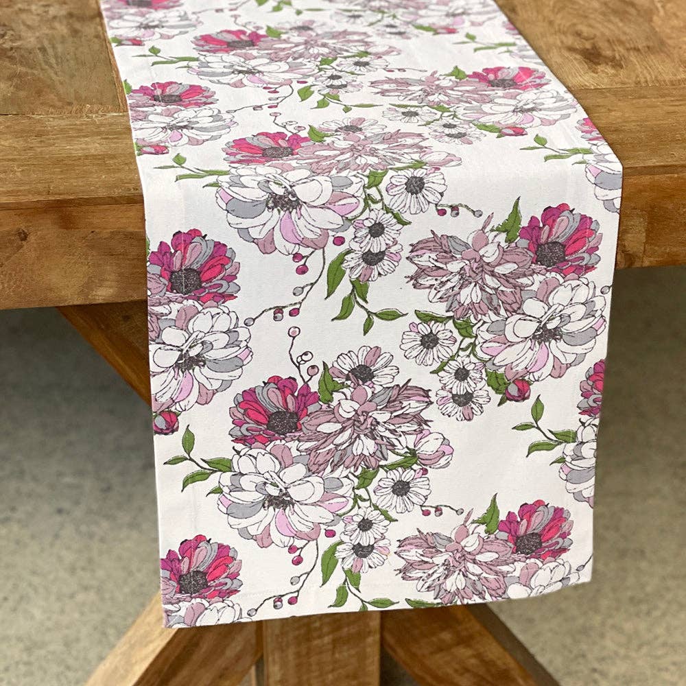 Colette Ivory Table Runner