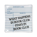 Book Club Glass Tray