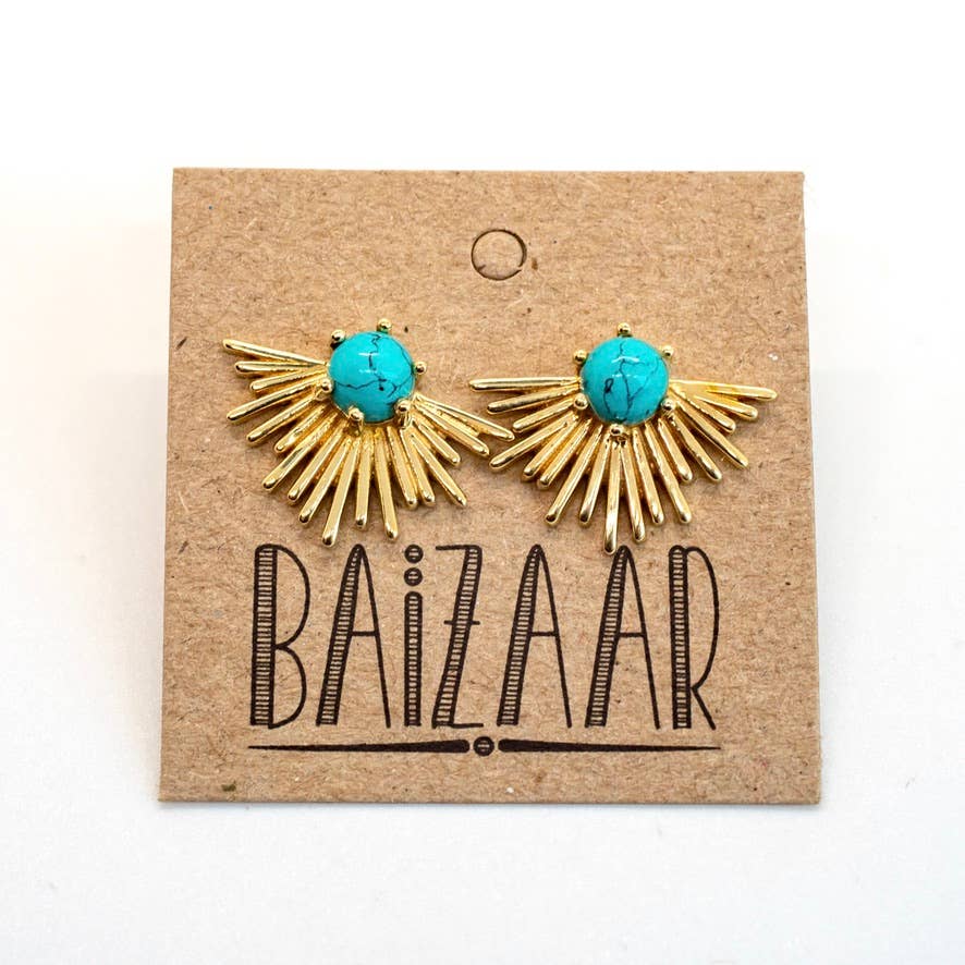Baizaar - Stone Burst Stud - BS022