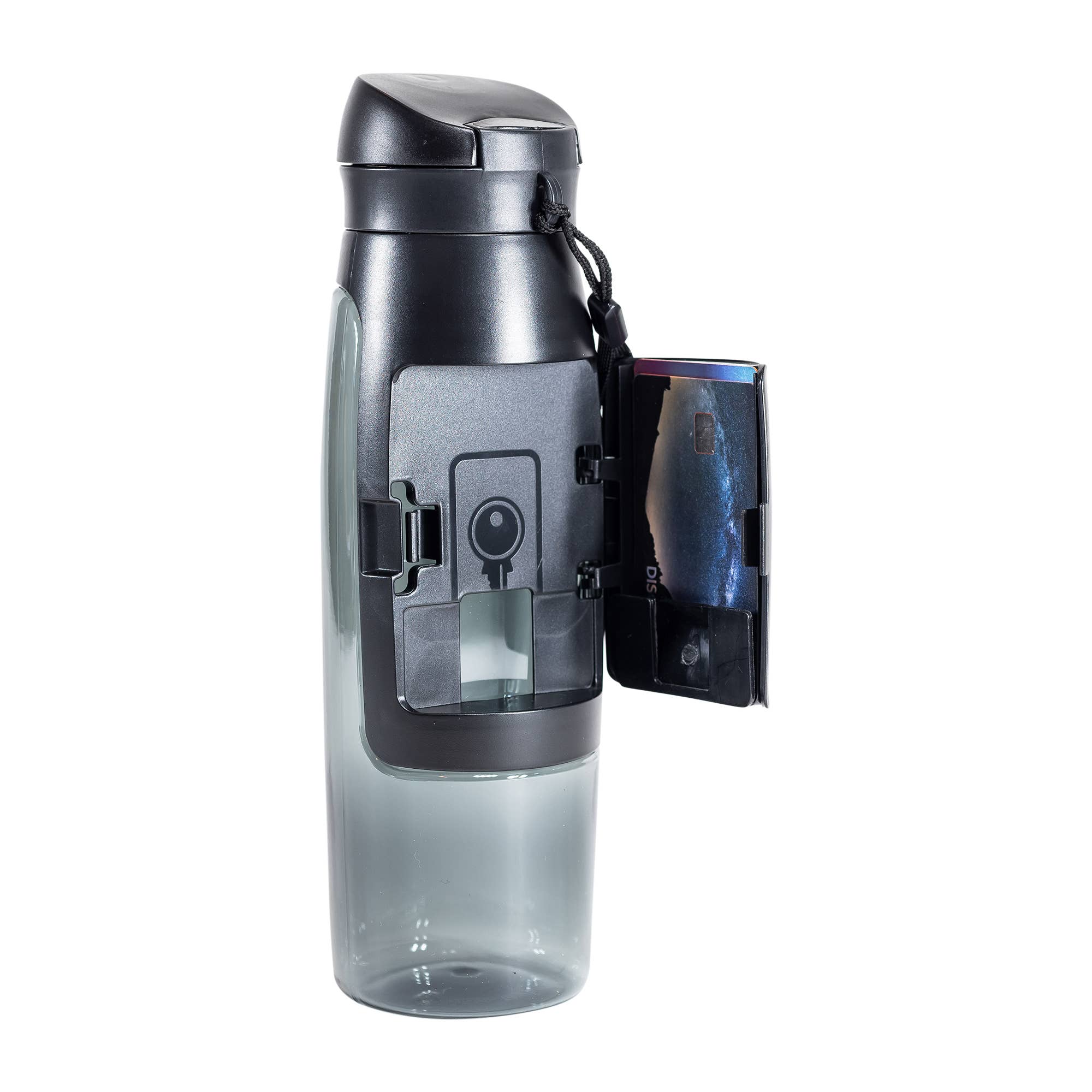The Wallet Bottle | BPA-Free Water Bottle with Side Wallet