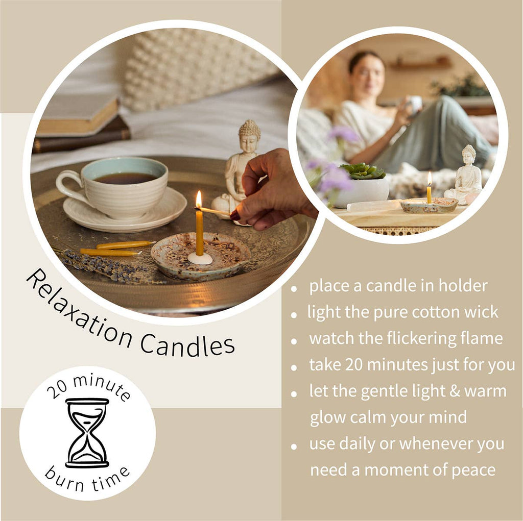 A Little Box of Positivity-20 Minute Meditation Candles