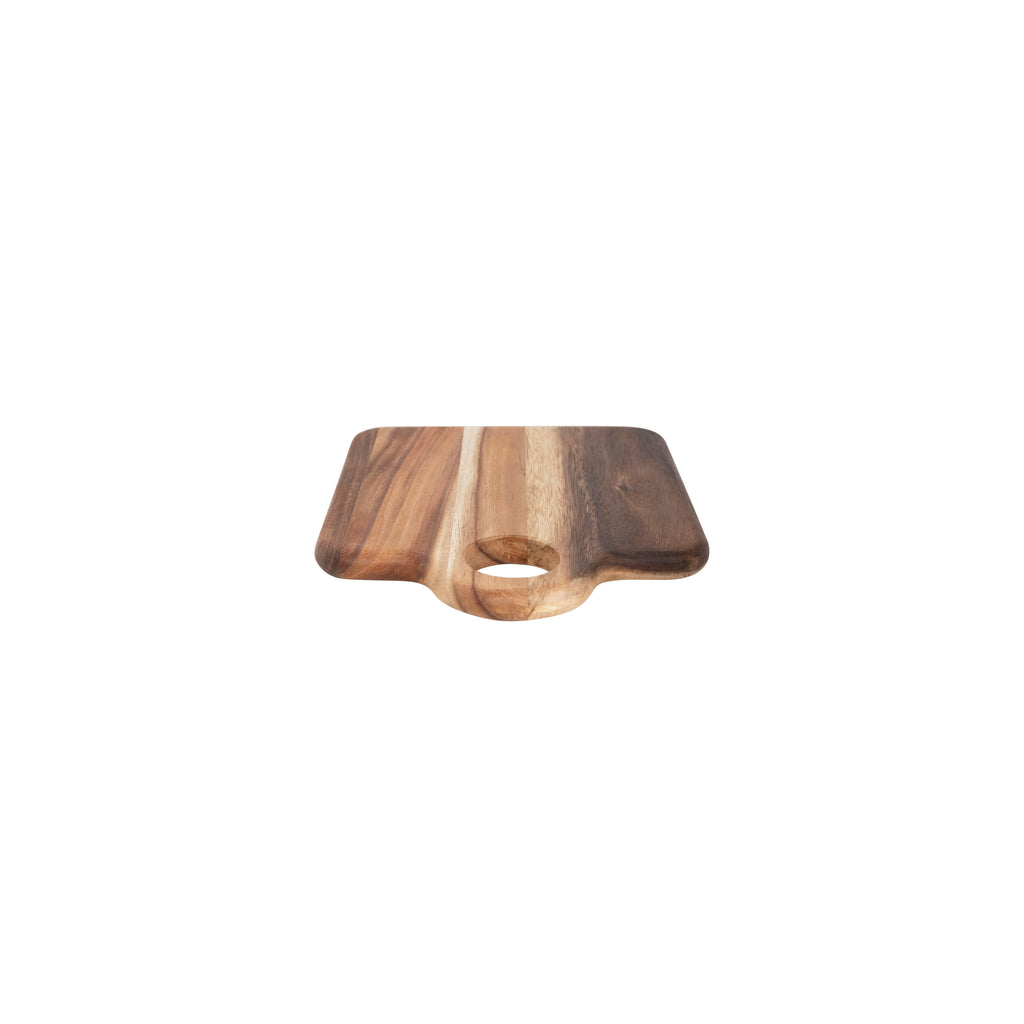 Suar Wood Cheese/Cutting Board with Handle