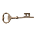 Cast Iron Key Shaped Bottle Opener, Antique Brass Finish