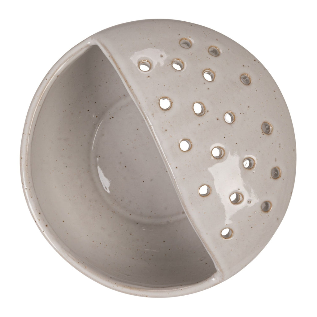 Stoneware Strainer Bowl