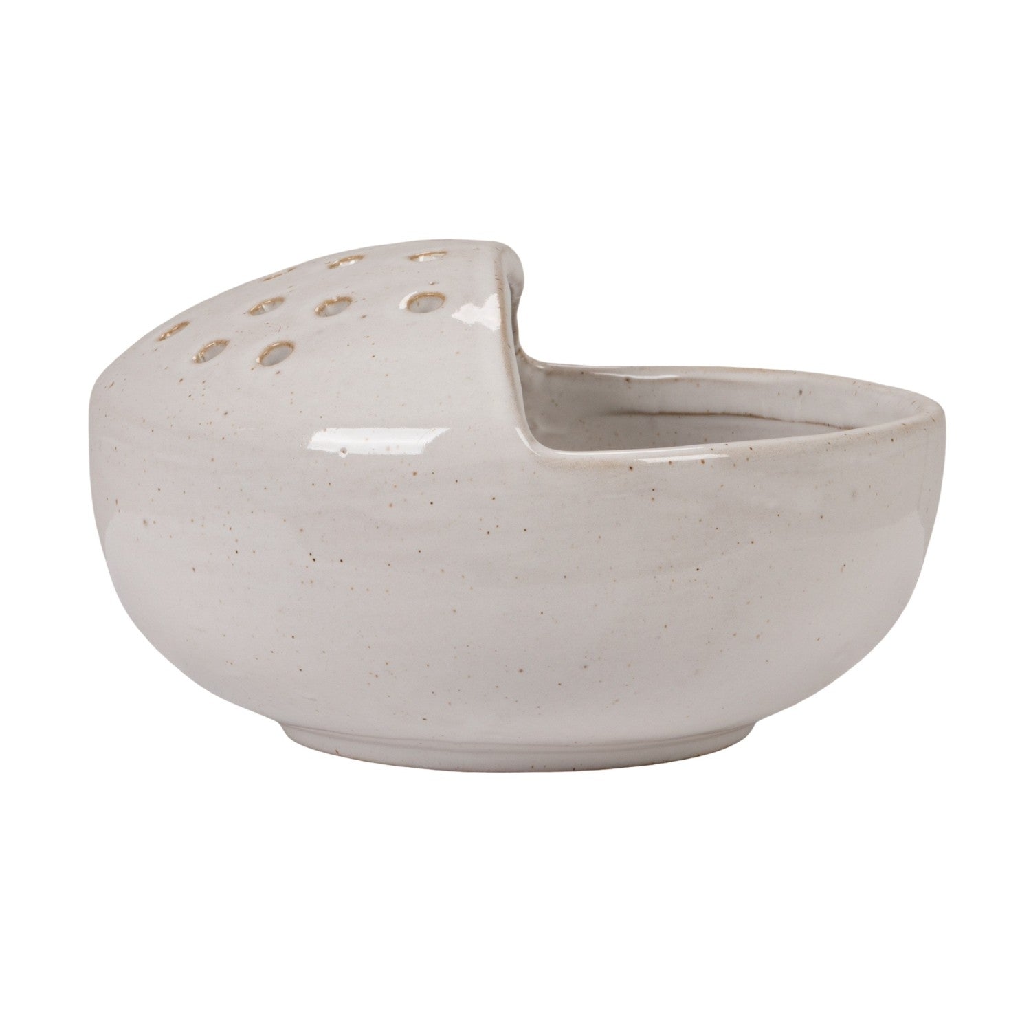 Stoneware Strainer Bowl