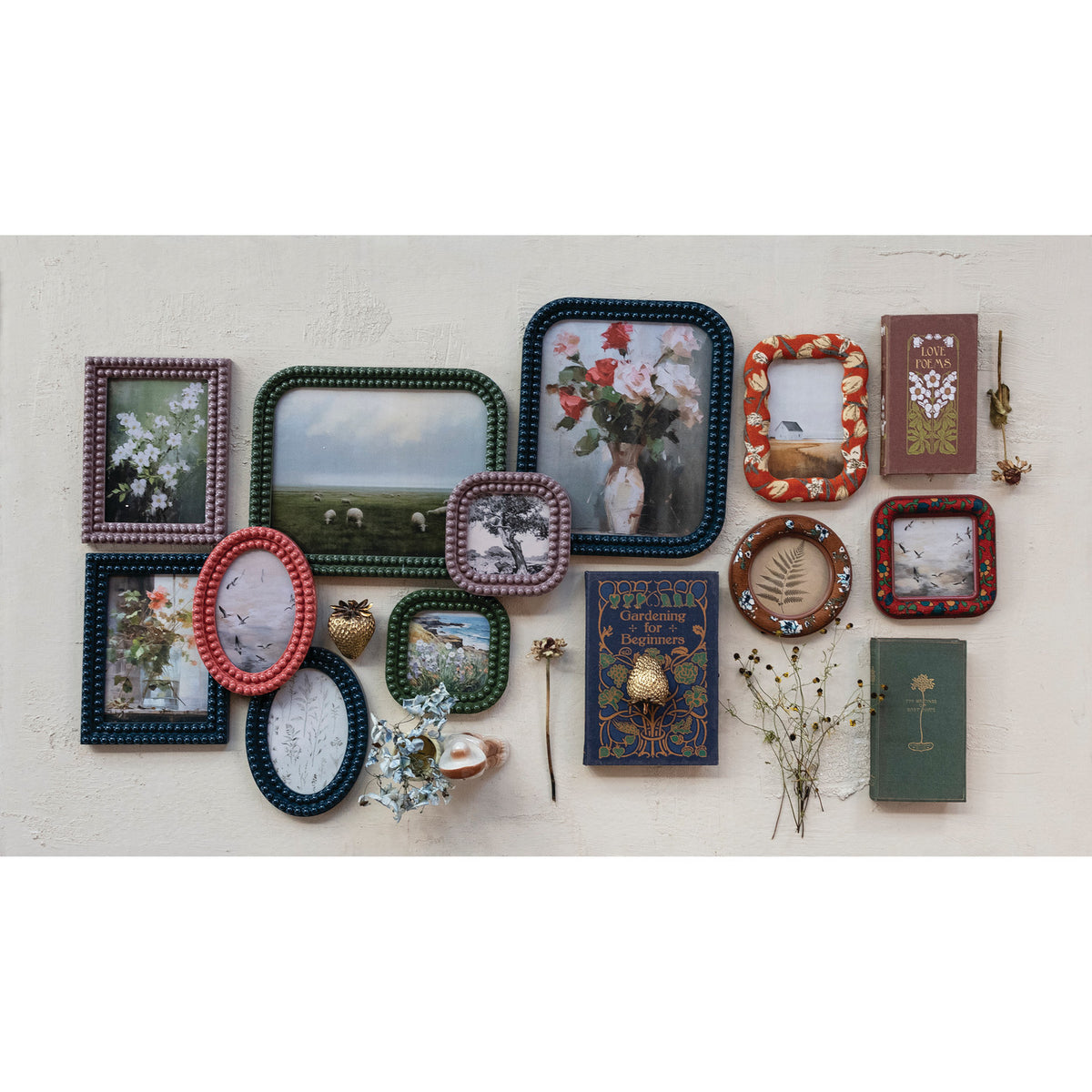 Resin Bobbin Photo Frame, 2 Colors