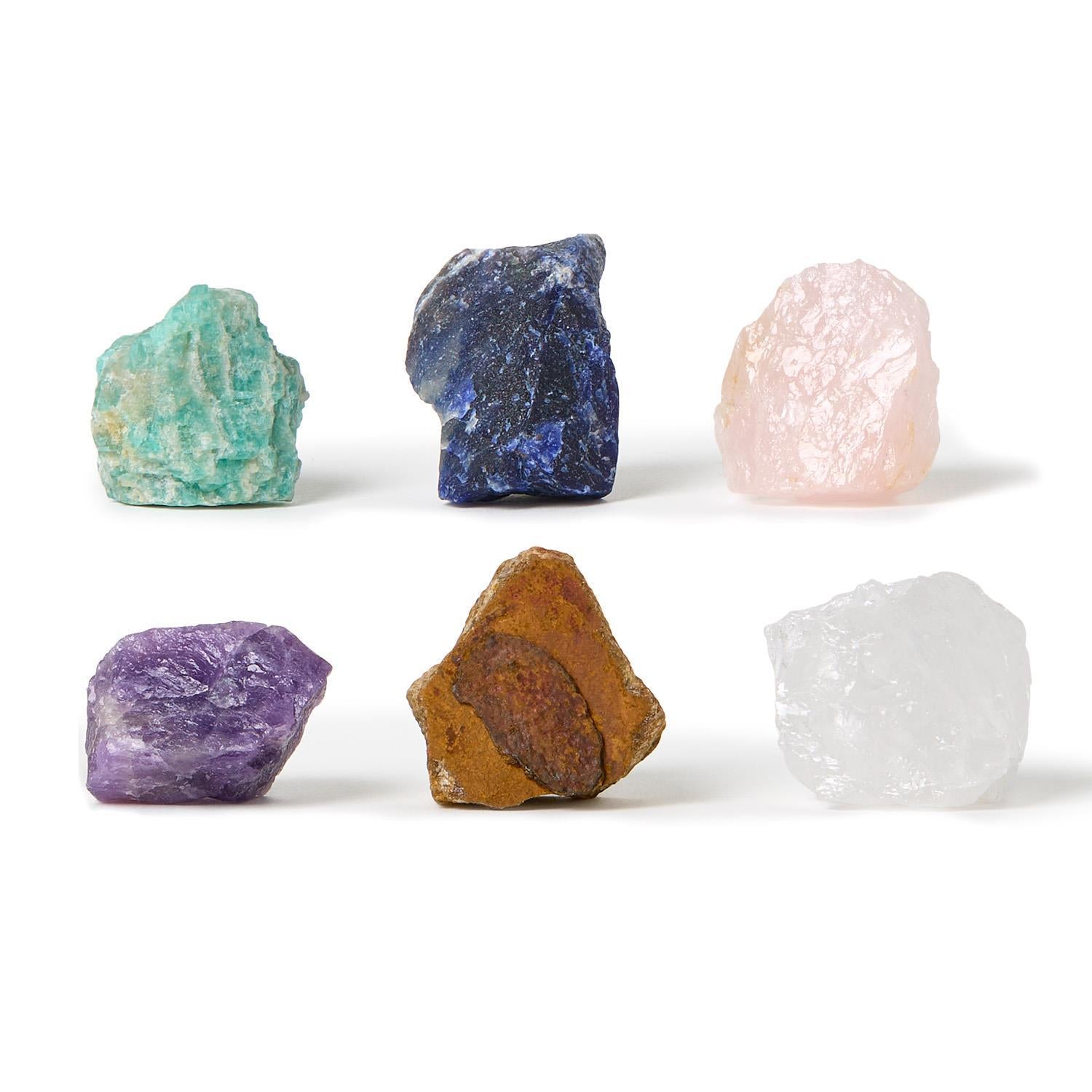 Crystal Matchbox with Assorted Stones