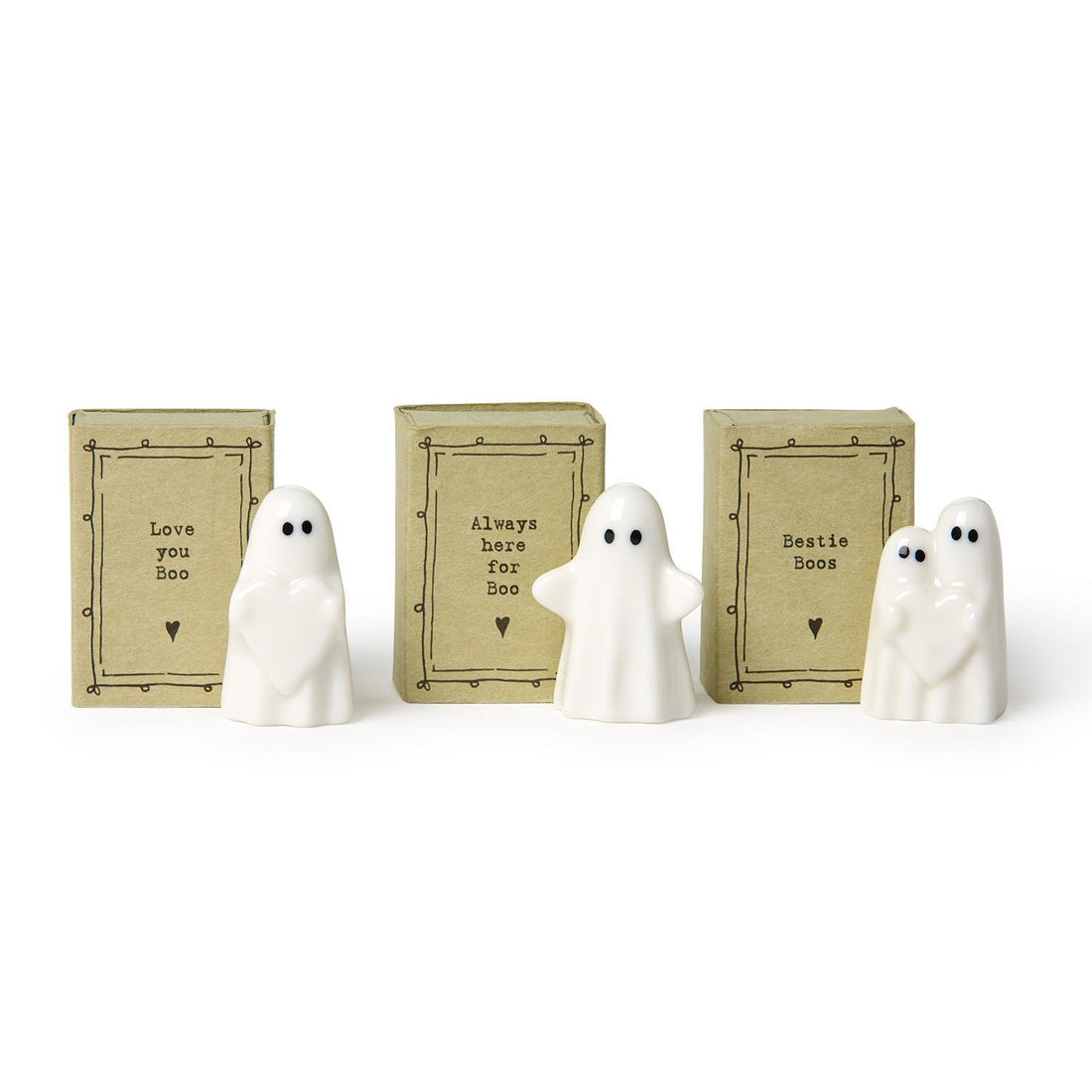 Ghost Matchbox Figurine in Gift Box